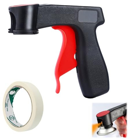 Spray Can Trigger Handle, Aerosol Spray Can Gun Pistol Grip Trigger Aerosol Grip Trigger Aerosol Spray Paint Sprays Adaptor Grip, Universal Spray Gun Tool for Paint Sprays Adaptor