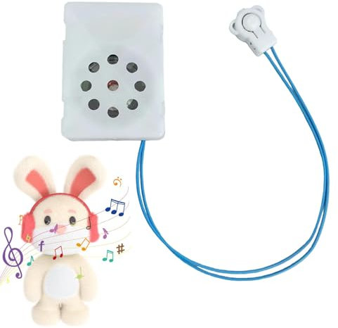 Enregistreur sonore pour jouets en peluche, insertion d'enregistreur vocal d'animaux en peluche | Module sonore enregistrable - Enregistreur vocal de jouet en peluche à piles pour oreiller, jouet de p