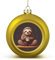 Yoga-Faultier-Kaffee-Weihnachtskugel, Ornamente, 6,1 cm, bruchsicher, Weihnachtsbaumschmuck, Kugeln, goldener Stil, hängende Weihnachtsschmuck für Weihnachtsbaum, Feiertagsdekoration