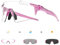 SCVCN Fotocromatici Occhiali Da Ciclismo Sportivi Donne Uomini UV400 TR90 MTB Trasparenti Bicicletta Corsa Bici Pallavolo Guida Pesca Softball Alpinismo Golf Tennis Escursionismo 07 Rosa