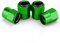 4pcs Ventilkappen Auto für Nissan Hatchback Tiida/Leaf/March/Micra/Moco/Note/Pixo/Pulsar/Sakura, Universell 13X8MM Teile Ventil Stem Caps Reifenventilkappen Autoventil Kappe Zubehör
