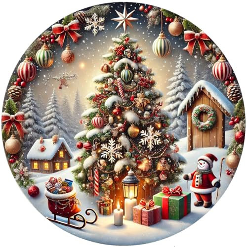 Fondant Tortenaufleger Tortenbild Weihnachten/Xmas/Christmas K 100