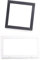 Kunststofffenster - Fenster - Festverglasung - 58 mm Profil - BxH: 750x500 mm weiß/anthrazit - 2 fach Verglasung - 58 mm Profil
