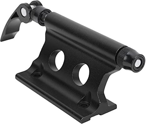 Bike Fork Mount Cycle Block Quick Release Front Fork Clip Luggage Holder Rack (Black)