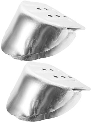 GANAZONO 2paare Metall-Heel-Brackets Für Trockenbau-stelzen Ersatzteile Für Stabilität Und Komfort Einsetzbar Für Verschiedene Arbeiten Und Reparaturen Hohe Stabilität Und