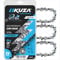 Catena per motosega da 50,8 cm, passo 0,95 cm, calibro 127 cm, 72 maglie, adatta per MS311, MS391, Husqvarna 455 (Rancher), 460 (Rancher), Poulan Pro PR5020 e altri (3 catene)