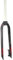 NBTRXWAFR 26/27.5/29 Pollici MTB Bike Fork, Forcella Rigida in Lega di alluminio/28.6 * 250Mm Tubo dritto/100Mm apertura/700Mm Lunghezza Totale/Adatto Mountain Bikes,Rosso,27.5inch