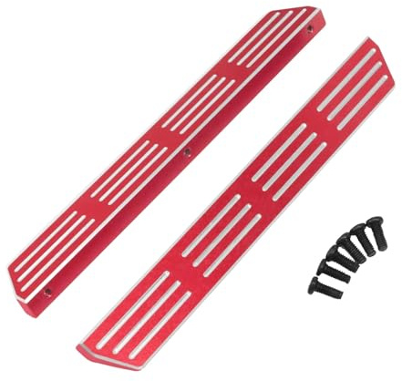 RC Modelle Zubehör Für MJX Für HYPER GO H12Y 1/12 Für Metall Willkommen Pedal Fernbedienung Auto Upgrade Zubehör(Red)
