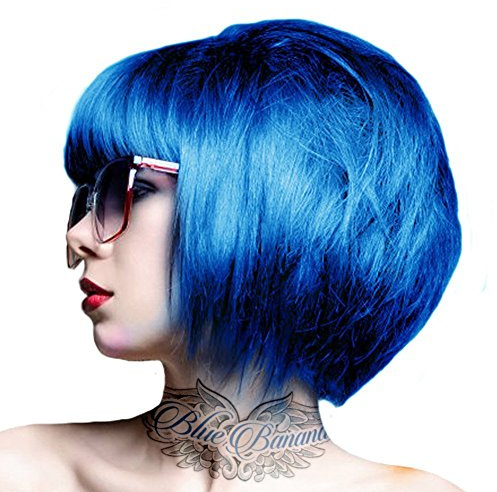 Renbow Crazy Color Semi-Permanent Hair Dye Color Cream - 2 x Capri Blue 100ml