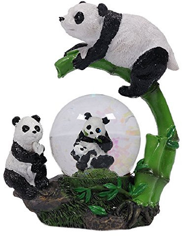 PIA International Glitzerkugel Pandas Schneekugel Tier Tiere Pandabären Pandabär Panda Schneekugeln