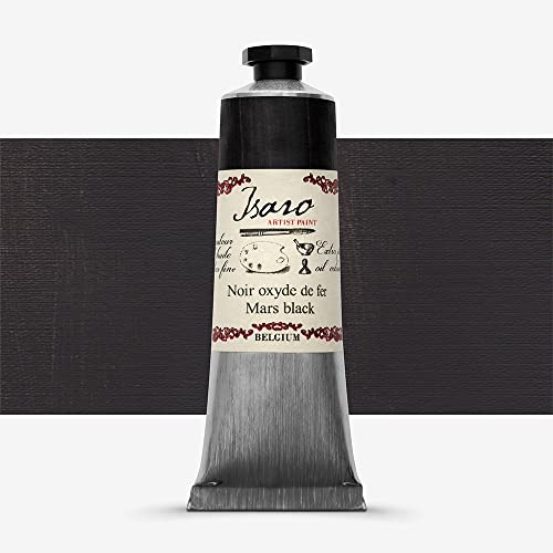 Isaro : Oil Paint : 38ml : Mars Black