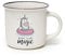 Legami -Tasse Cup-puccino, Thème Unicorn, Porcelaine New Bone China, Take a Break Collection, Multicouleur, capacité de 350 ml