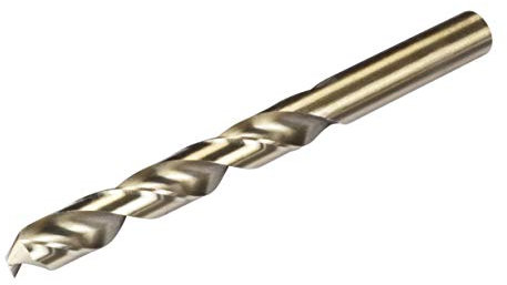 GTSE 5 Pack, 13mm, Cobalt Ground Flute Jobber/Standard Drill Bits for Stainless Steel, Cast Iron, Hardened Plastic and Bronze