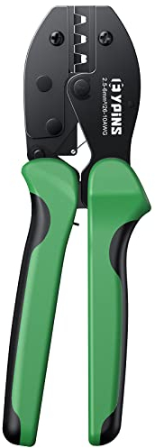 EYPINS PV Crimping Plier Tool – AWG 26-10 Ratcheting Crimping Tool for Solar Panels – 2.5/4/6mm² PV Cable Crimper – Electrician Tool for Crimping Photovoltaic Connectors