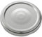 PEGANE Lot de 46 Capsules couvercles Bouchons 63 mm argentés Stérilisables avec Flip pour Pots et bocaux en Verre﻿ - IRIOS -