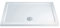 Eacon Rectangular Shower Tray | Low Profile Slim Design | White Strong Acrylic | Stone Resin Material | White 1300 x 700mm