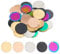 UNICRAFTALE 30pcs 5 Farben Runde Metall Laser Gravur Rohlinge Hundemarken 25mm Edelstahl Anhänger Glatte Leere Tags Metall Charms Für Schmuck Schlüssel Haustier Hundemarken Herstellung Und Handwerk