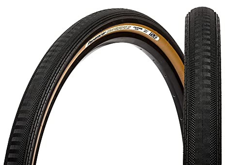Panaracer GravelKing Semi Slick TLC Faltreifen, schwarz/braun, 27,5 x 1,90