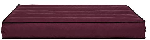 PillowPrim Palettenkissen - Sitzkissen - Komfort für Sofa & Couch - Perfekt für Balkonmöbel & Garten - Weich & langlebig - 120x80 cm, Weinrot