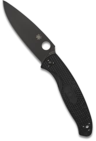 SPYDERCO COUTEAU RESILIENCE TOUT NOIR
