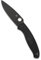 SPYDERCO COUTEAU RESILIENCE TOUT NOIR