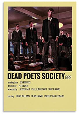 MMMU Poster, Motiv: Dead Poets Society (Dead Poets Society), 20 x 30 cm