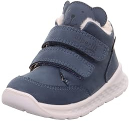 Superfit Baby-Jungen BREEZE leicht gefütterte Gore-Tex Lauflernschuh, BLAU 8000, 20 EU