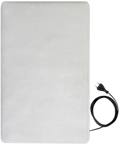 Mi-Heat 230V Heizteppich Badezimmer Weiß 55x95cm = 70 Watt
