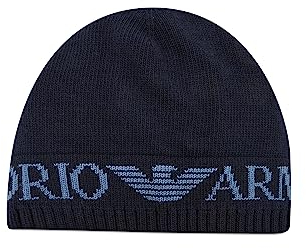 Emporio Armani Set Herren mit Schal 628055 CC983 blau, blau, 28 x 160 cm