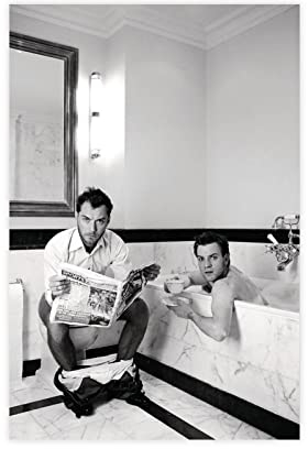 MEZUMI Jude Law Leinwand-Poster, Wandkunst, Dekordruck, Bild, Gemälde für Wohnzimmer, Schlafzimmer, Dekoration, ungerahmt, 30 x 45 cm