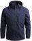 Aotoyou Blousons Homme Coupe-Vent à Capuche Imperméable Veste de Pluie Vestes de Randonnée Softshell Bleu Marine L