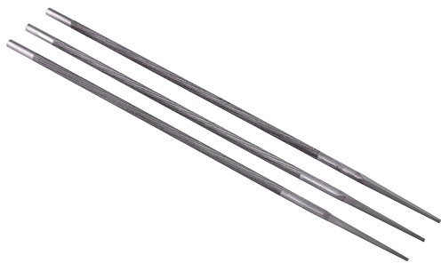 Chainsaw Sharpener, Low Noise Chainsaw File Set, 8 Inch Smooth Cutting Bearing Steel for Enlarging Circular Openings (4mm)