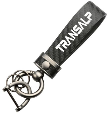Porte-Clés De Moto En Alliage De Zinc Et Fiber De Carbone, Pour Honda TRANSALP XL XLV 600 650 700 XL750, Cadeaux