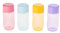 Generisch TW to Go Eco 90 ml (4) pink blau gelb lila Vitamin Shot (1x Magnet-Raupe)