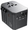 Reiseadapter Weltweit 70W GaN Schnellladen,Universal Reisestecker mit 3 USB-C, 2 USB-A und 1 AC Steckdose,Travel Adapter für EU,UK,USA,AUS usw 200 Ländern