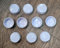 TC Thermostatic Radiator Valve TRV Plastic Decorators Screw Cap for Radiator Valve White x 10