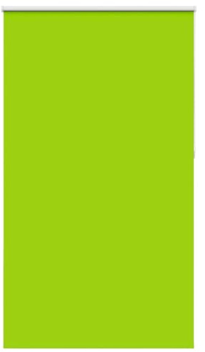 vidaXL Verdunkelungsrollo Grün 140x210cm Stoffbreite 136,6cm Polyester