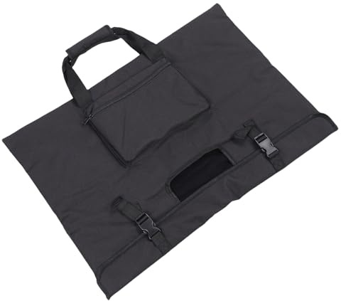 TOPINCN Monitor Tragetasche, 27 Zoll LCD Bildschirm, Reisetasche, Computer Display, Tragetasche, Schützend, mit Gepolstertem Futter, Mehrere Taschen für Computer Monitor