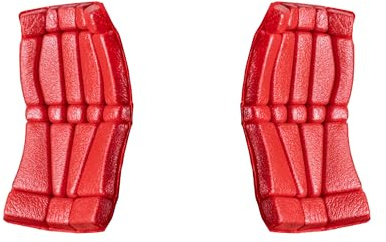 Kneetek ErgoPad Kniepolster rot 1 Stück 248 x 148 x 18 mm | Ultraleichter Knieschutz mit nur 35 g je Pad, PE-Schaum, Einheitsgröße, passend für Arbeitshosen mit Einschubtaschen