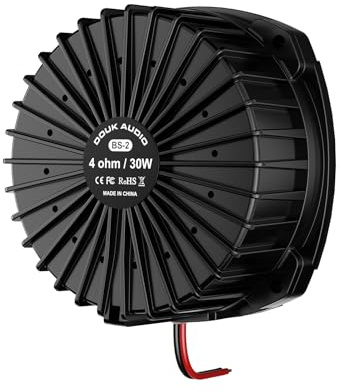 Douk Audio BS-2 30W Subwoofer Bass Shaker Taktiler Wandler | Subwoofer-Tieftöner, Heimkino, Car-Audio, Vibrationserlebnisse im Gaming-Sessel