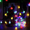 Globe Lichterkette Bunt, BrizLabs 10M 100er LED Kugel Lichterkette Innen Außen 8 Modi Strombetrieben RGB Lichterkette für Weihnachten Party Garten Hochzeit Balkon Deko, Mehrfarbig