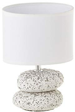 UNIMASA Lampe galet céramique 23.5 cm