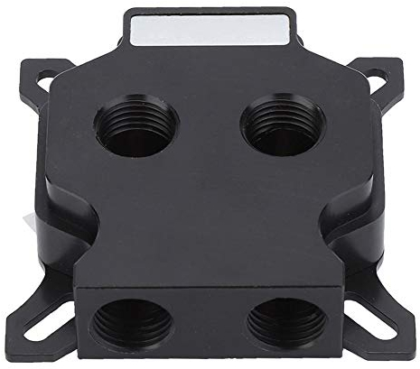 VBESTLIFE GPU-Wasserblock, VGA-HSD-Grafikkarte GPU-Kern Kupfer-Baseboard-Wasserkühlblock für 43-mm-53-mm-Loch