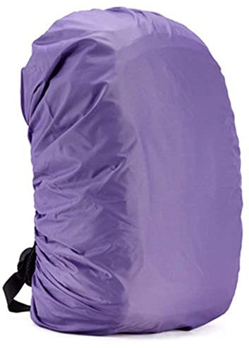SINAIRSOFT Mochila Cubierta de lluvia 20L-80L protector solar impermeable, Morado (, 20-35L