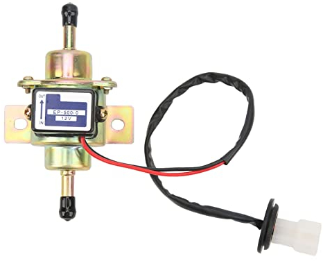 Aramox Pompe à Essence électrique Pompe à Essence à Gaz EP500 0 DC 12V Moteur Basse Pression Pompe à Essence électronique Remplacement pour, Ep500-0 DC 12V Pompe à Essence