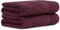 Luckytowel Handtücher Set 50x100 cm 100% Baumwolle, Handtuch-Set 2er Pack Bordeaux