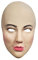 Maschere Femminili Realistiche,Maschera per Travestimento da donna,Maschera per Feste Cosplay di Halloween,Maschere per Il viso da Donna Divertenti,Costumi con Maschera con Cappuccio in Lattice