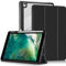 Yiernuo Custodia per iPad 9 8 7 Generation 10.2 Pollici 2021 2020 2019,iPad Air 3 Generation 10.5 2019, iPad Pro 10.5 2017 Tablet,Traslucido Cover con Funzione Supporto e Auto Sveglia/Sonno,Nero