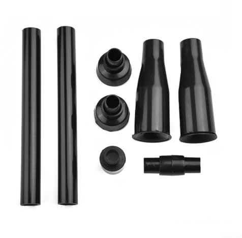 8-teiliges Springbrunnen-Düsen-Set, Kunststoff-Gartenbrunnenpumpe, Wasserfall-Wassersprühkopf-Set, 4 verschiedene Düsen