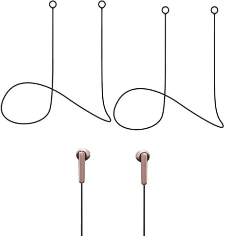 Loop Earplug Safety Cord - 2 Pcs Silicone Cord for Quiet Earplugs, Prevents Falling